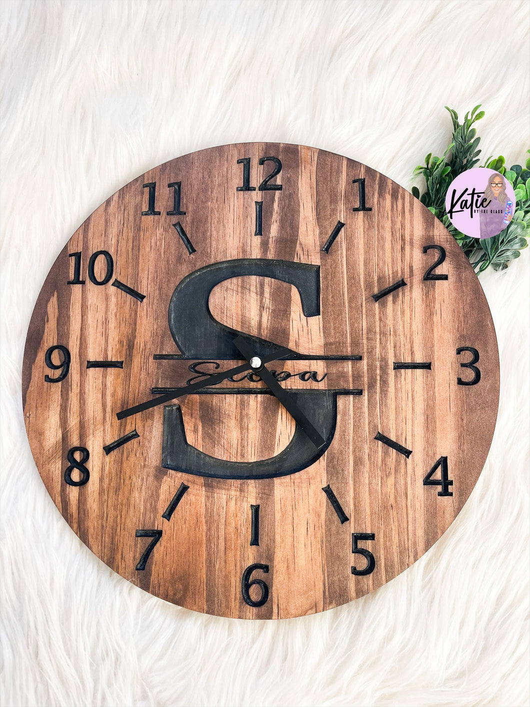 Personalized Engraved Clock